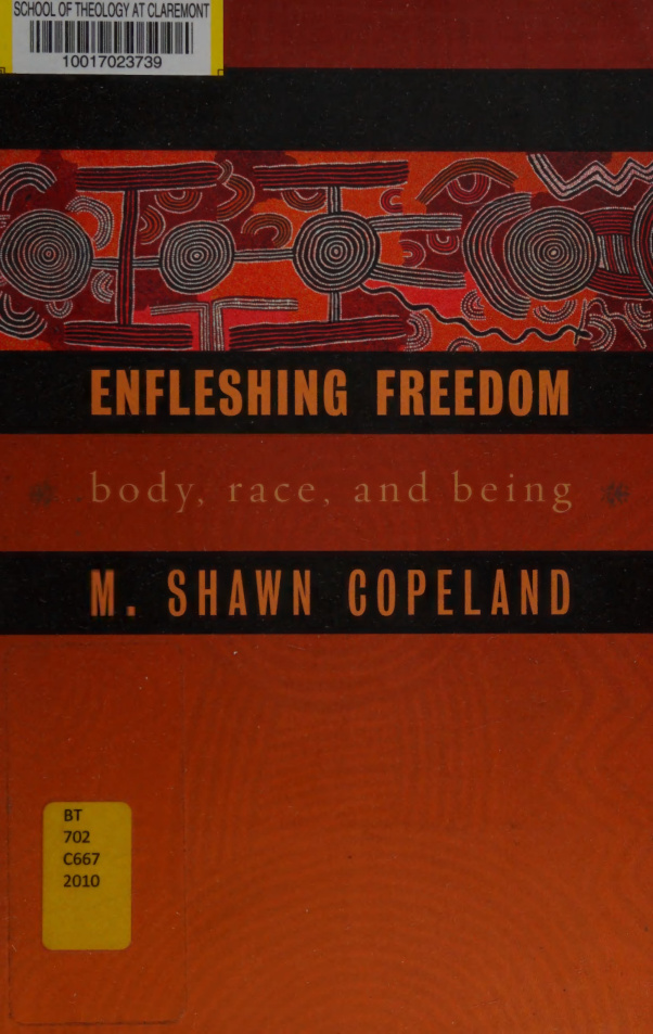 Enfleshing freedom M Shawn Copeland Kitap Kapağı