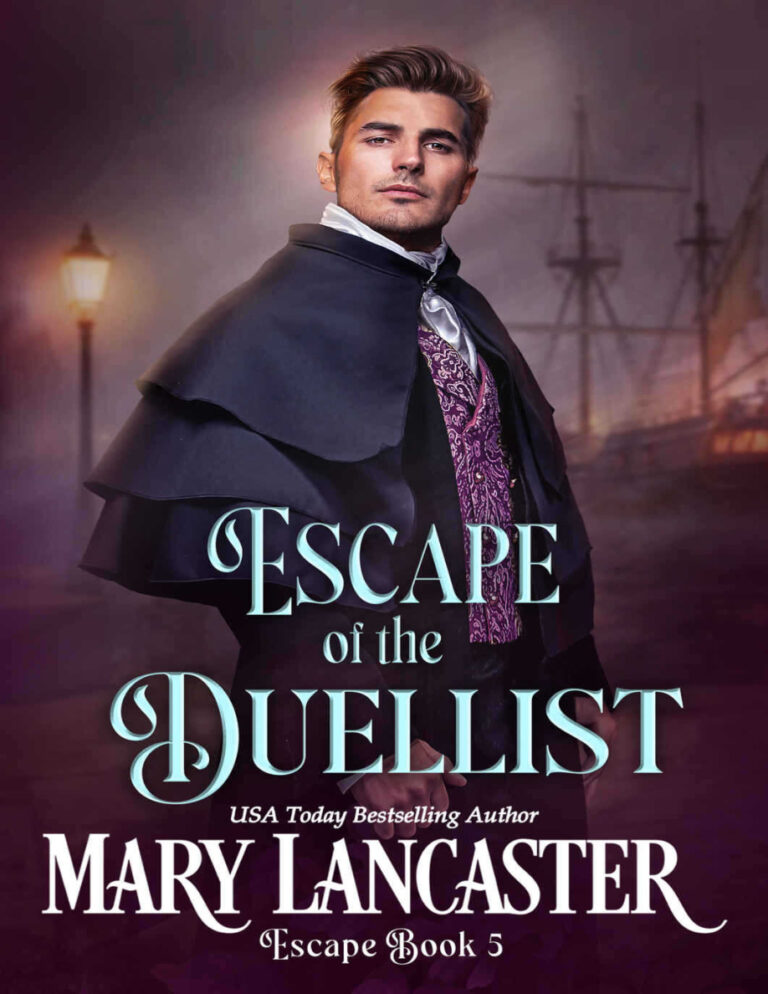 Escape of the duellist Mary Lancaster Kitap Kapağı