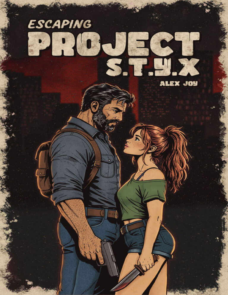 Escaping project STYX Alex Joy Kitap Kapağı
