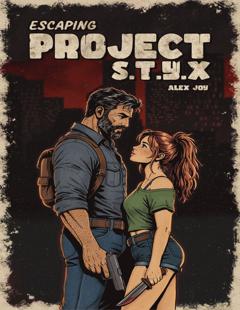 Escaping project STYX Alex Joy Kitap Kapağı