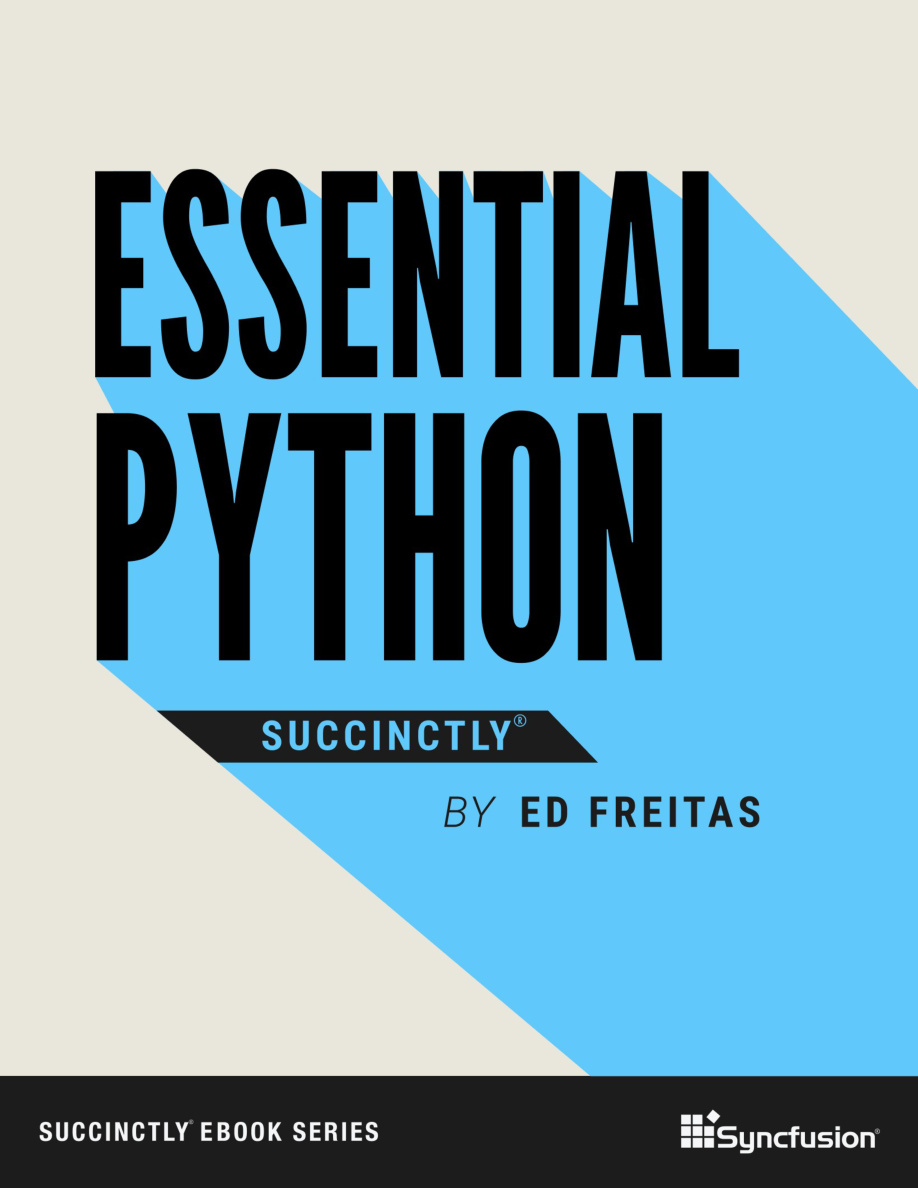 Essential Python Succinctly Ed Freitas Kitap Kapağı