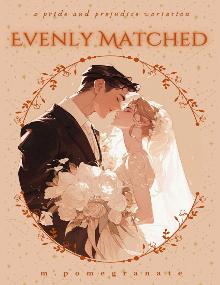 Evenly matched M Pomegranate Kitap Kapağı
