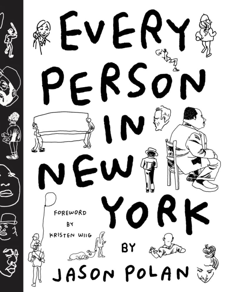Every Person In New York 1 Jason Polan Kitap Kapağı