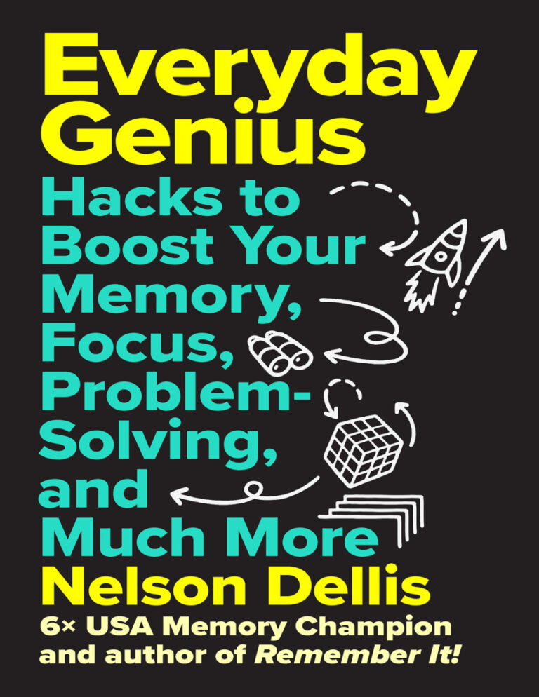 Everyday Genius Nelson Dellis Kitap Kapağı