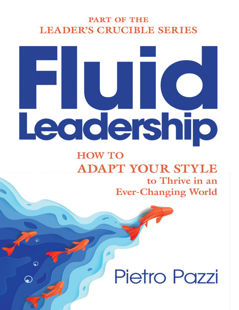 Fluid Leadership Pietro Pazzi Kitap Kapağı
