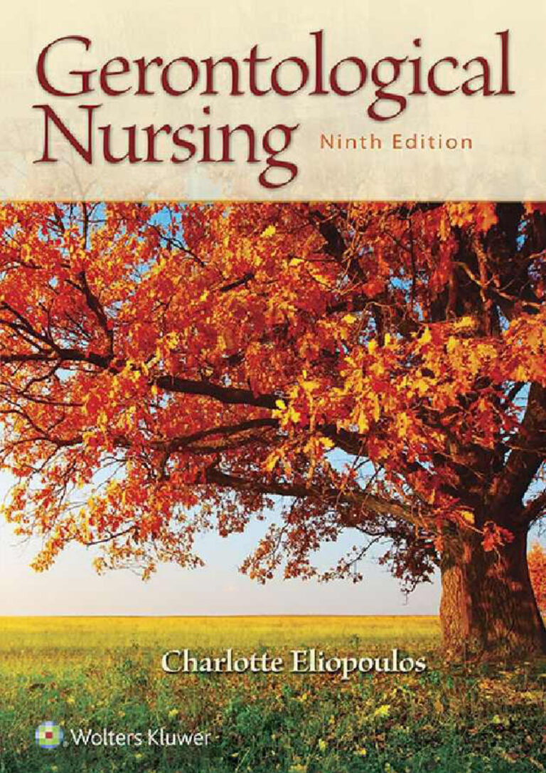 Gerontological Nursing Eliopoulos Kitap Kapağı