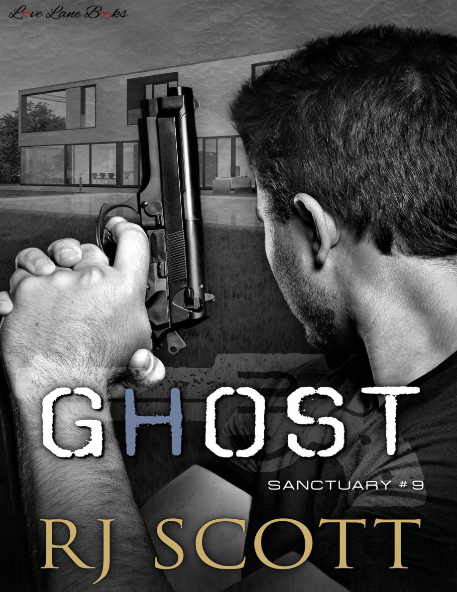 Ghost Sanctuary 9 RJ Scott Kitap Kapağı