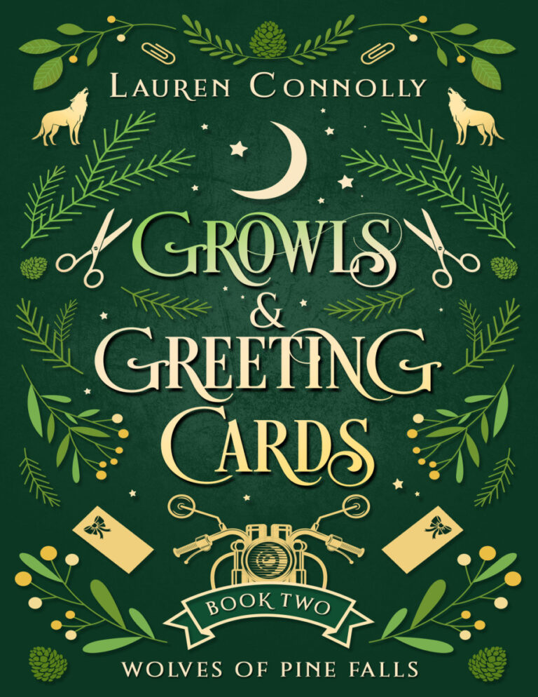 Growls n Greeting Cards Lauren Connolly Kitap Kapağı