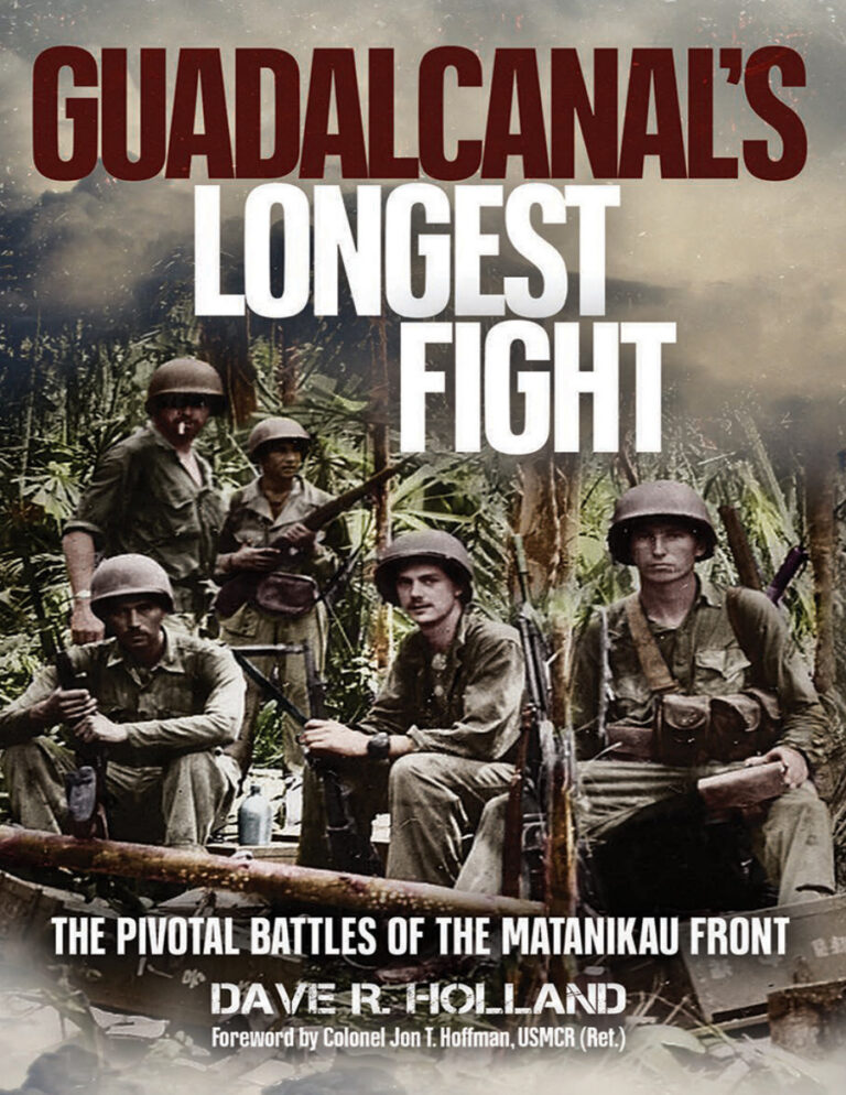 Guadalcanals Longest Fight Dave R Holland Kitap Kapağı
