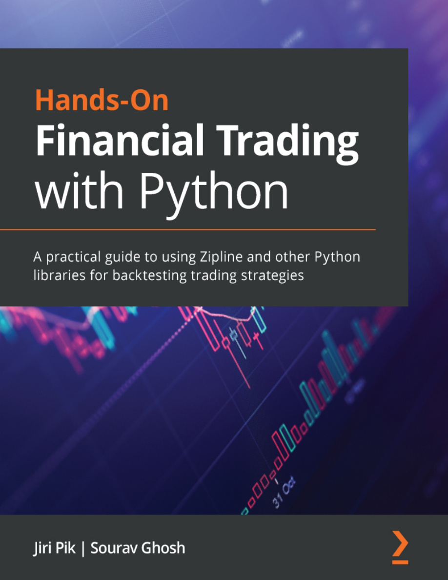 Hands On Financial Trading with Python Jiri Pik Kitap Kapağı
