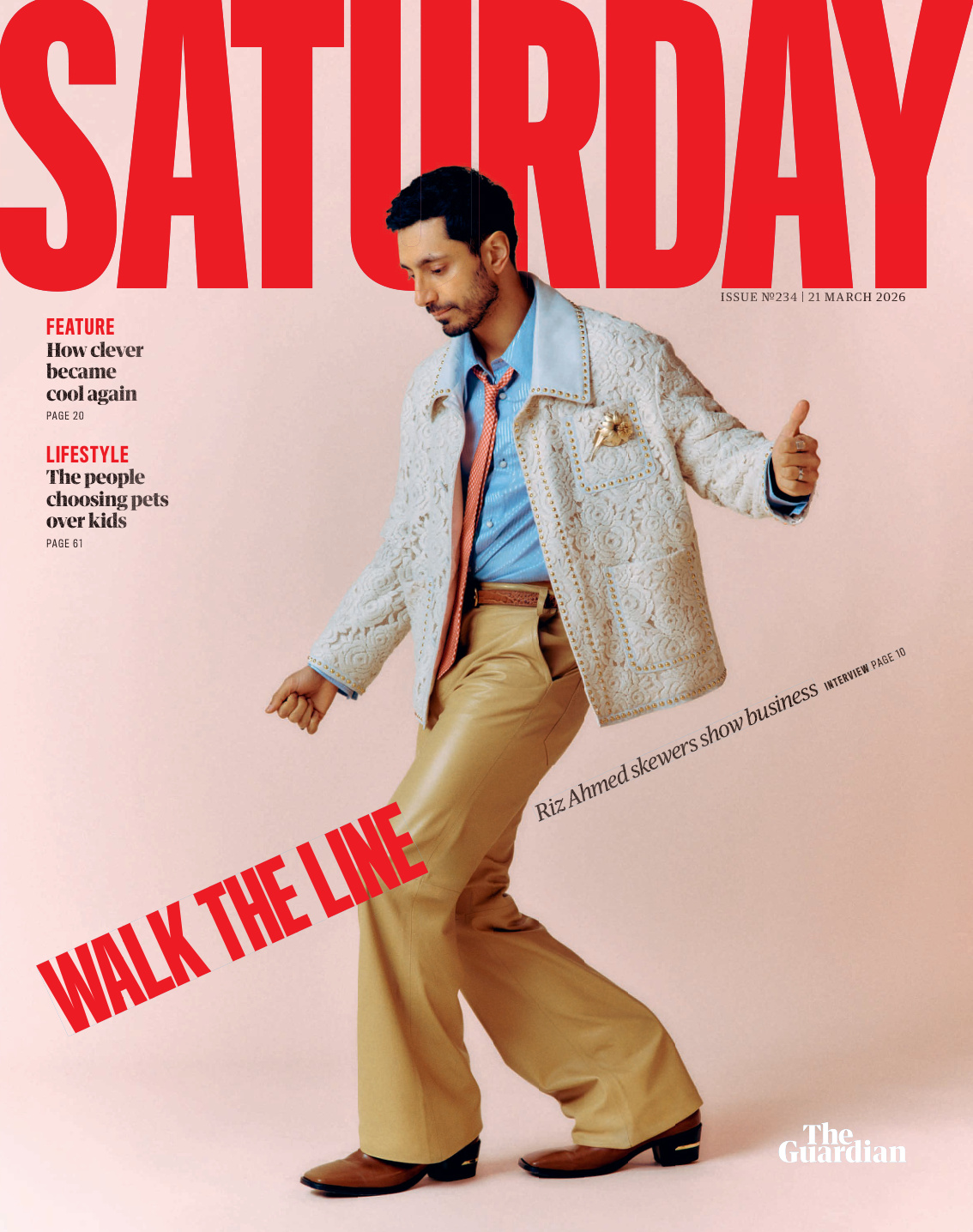 The Guardian Saturday Magazine Issue No234 21 March 2026 The Guardian Saturday Magazine Kitap Kapağı
