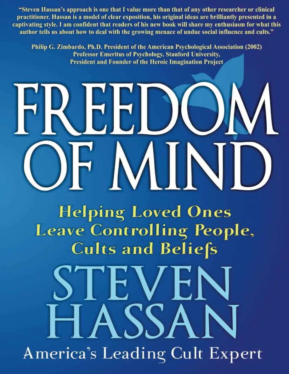 freedom of mind steven hassan Kitap Kapağı