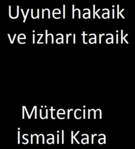 Necruzi Şah Simavi - Uyunul Hakaik