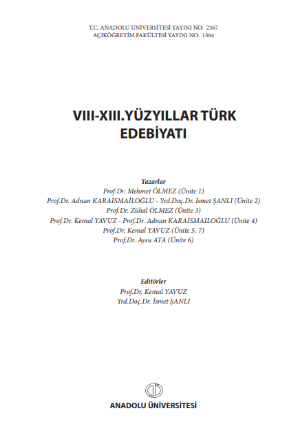 8 - 13. Yüzyıllar Türk Edebiyatı PDF
