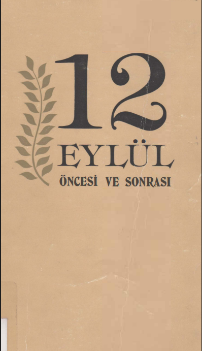 12 Eylül Öncesi ve Sonrası PDF Kitap