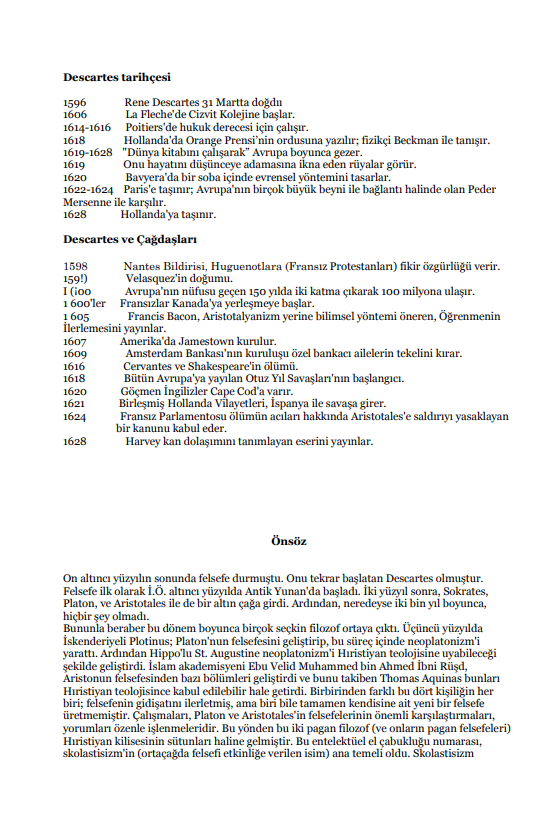 Paul Strathern - 90 Dakikada Descartes PDF