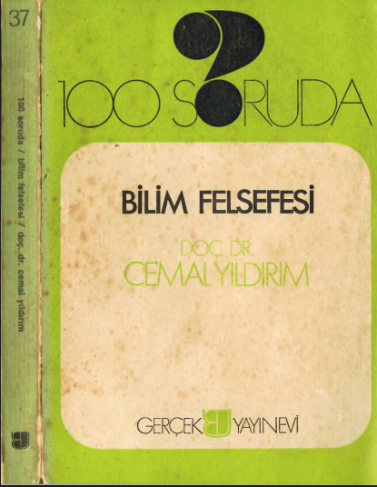 Cemal Yıldırım - 100 Soruda Bilim Felsefesi PDF