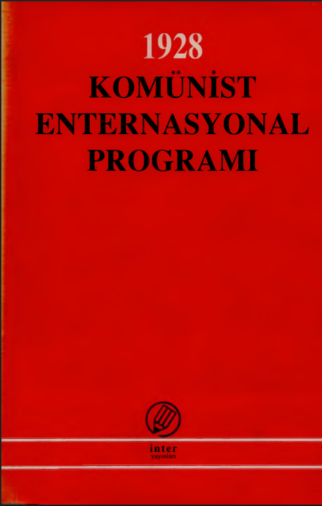 1928 Komünist Enternasyonal Programı
