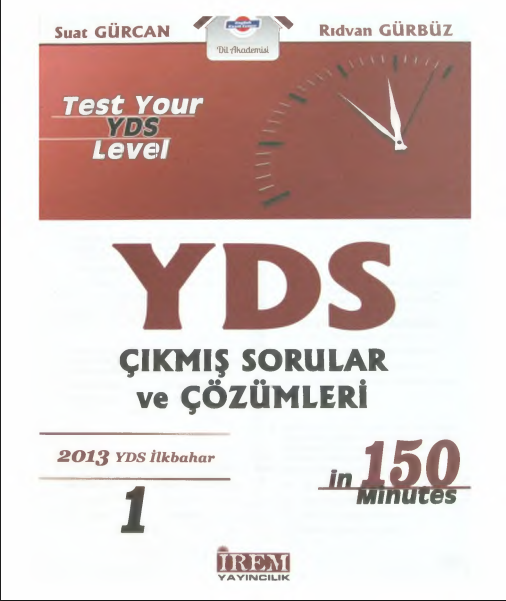 2013 YDS İlkbahar Soru ve Çözümleri