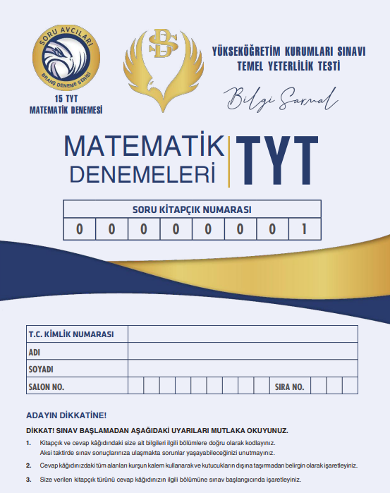 2024 BS TYT Matematik Branş Denemesi PDF