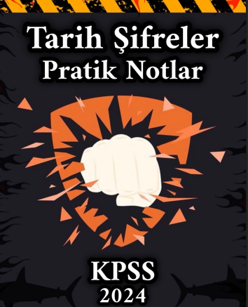 2024 Tarih Pratik Notlar – Şifrelerle KPSS