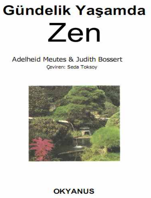 Adelheid Meutes & Judith Bossert - Gündelik Yaşamda Zen PDF