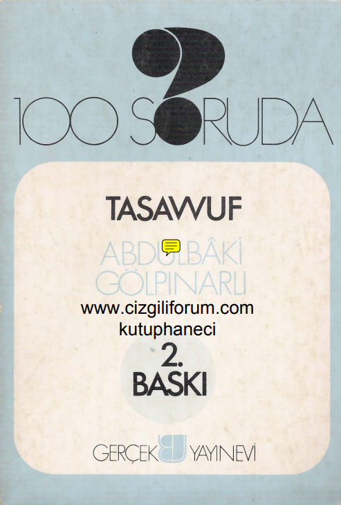 Abdulbaki Gölpınarlı - 100 Soruda Tasavvuf PDF