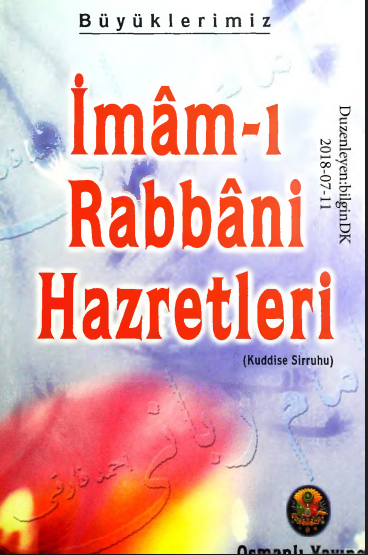 Abdulkadir Dedeoğlu - İmam Rabbani Hazretleri PDF