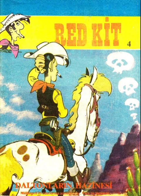 Red Kit 04 – Daltonların Hazinesi PDF Çizgi Roman