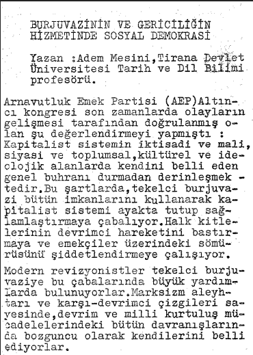 Burjuvazinin ve Gericiliğin Hizmetinde Sosyal Demokrasi PDF