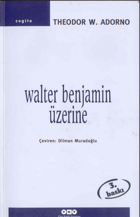 Theodor W. Adorno - Walter Benjamin Üzerine PDF 10 Theodor W. Adorno - Walter Benjamin Üzerine PDF