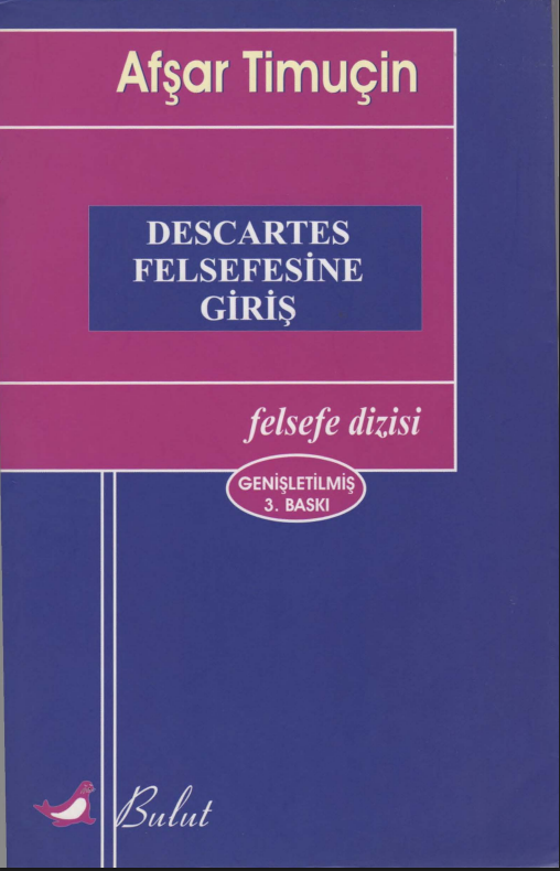 Afşar Timuçin - Descartes Felsefesine Giriş PDF