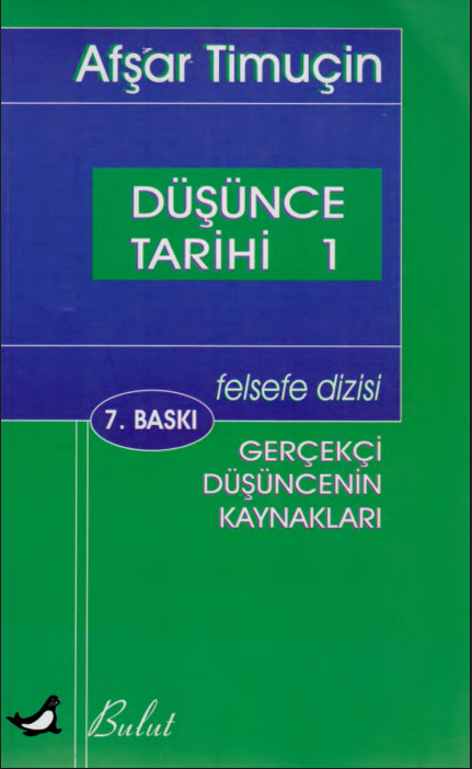 Afşar Timuçin - Düşünce Tarihi Cilt 1 PDF