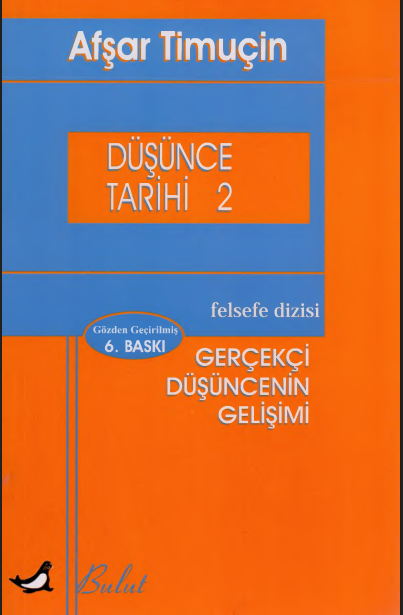 Afşar Timuçin - Düşünce Tarihi Cilt 2 PDF