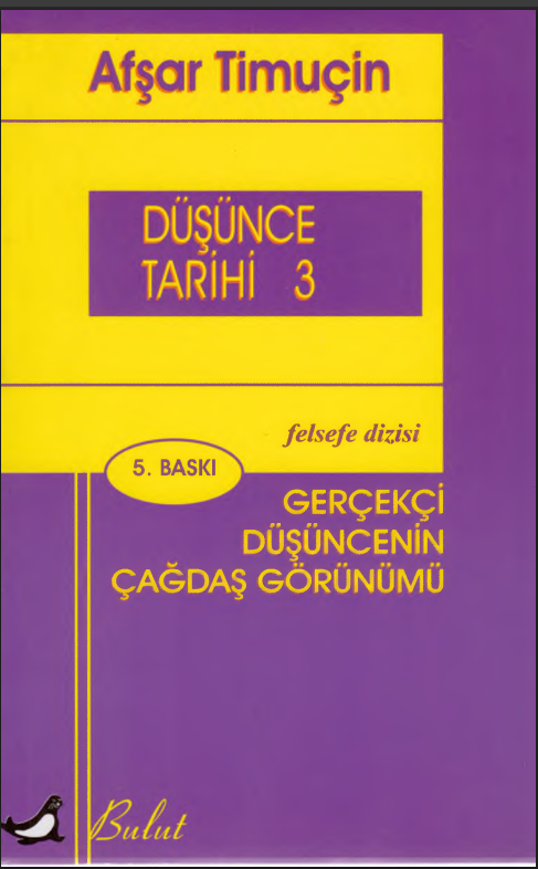 Afşar Timuçin - Düşünce Tarihi Cilt 3 PDF