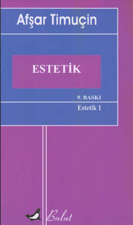 Afşar Timuçin - Estetik 1 PDF