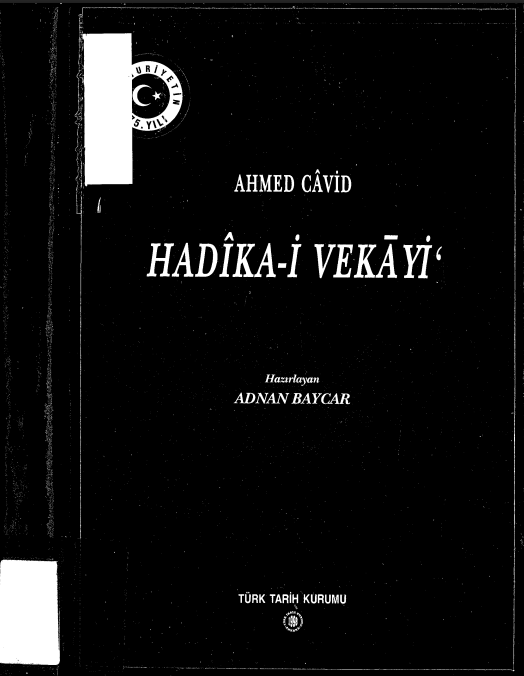 Hadîka-i Vekâyi PDF | Ahmed Cavid Bey
