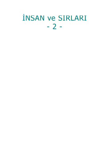 İnsan ve Sırları 2 PDF - Ahmed Hulusi