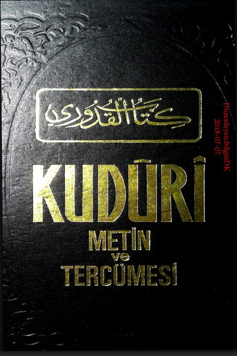 Kudûrî – Metin ve Tercümesi PDF | Ahmet Davutoğlu