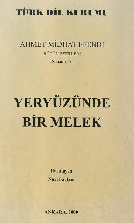Romanlar 6: Yeryüzünde Bir Melek PDF | Ahmet Midhat Efendi