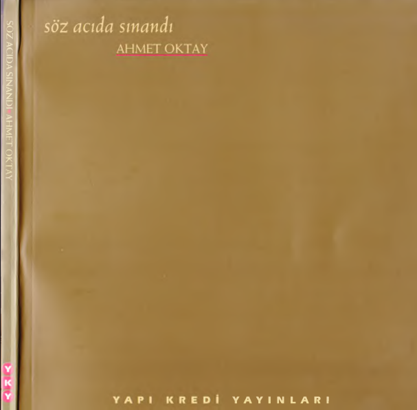 Söz Acıda Sınandı PDF | Ahmet Oktay