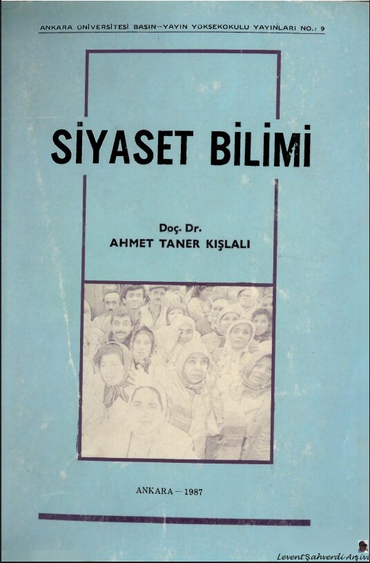 Siyaset Bilimi PDF | Ahmet Taner Kışlalı