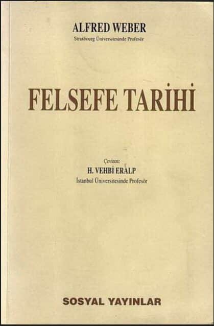 Felsefe Tarihi PDF | Alfred Weber