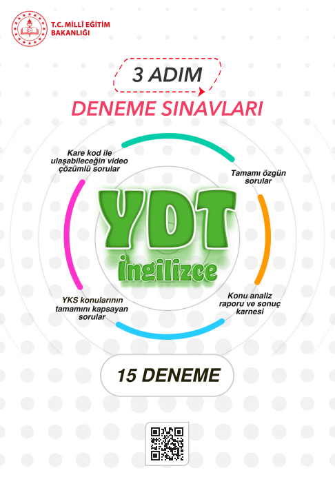 3 Adım Deneme Sınavları 5 YDT İngilizce
