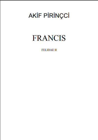 Felidae 2 PDF | Akif Pirinççi