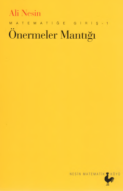Önermeler Mantığı: Matematiğe Giriş 1 PDF | Ali Nesin