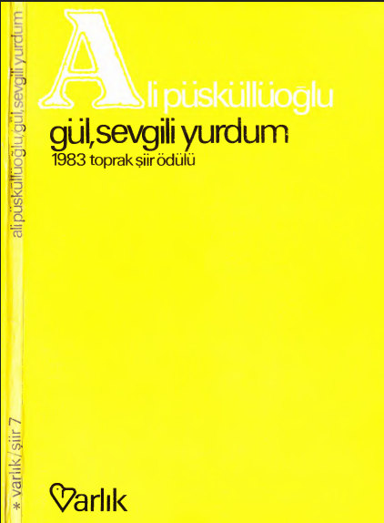 Gül Sevgili Yurdum PDF | Ali Püsküllüoğlu