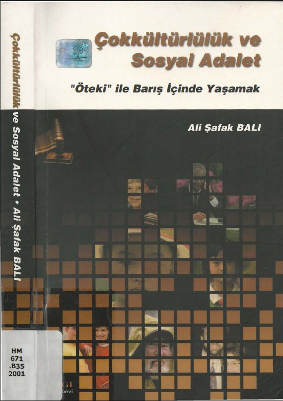 Çokkültürlülük ve Sosyal Adalet PDF | Ali Şafak Balı