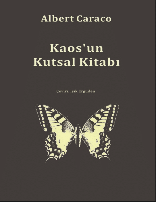 Kaos’un Kutsal Kitabı PDF | Albert Caraco