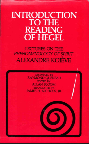 Introduction to the Reading of Hegel PDF | Alexandre Kojève